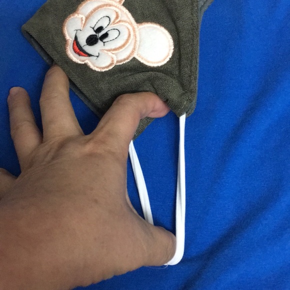 FACE MASK NEW DOUBLE LAYERS STRETCHY - Picture 4 of 5